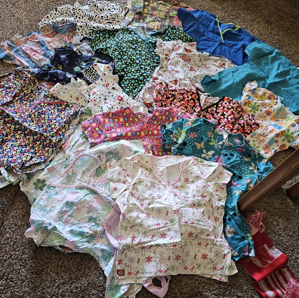 scrub tops
